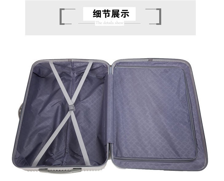 Trolley Luggage Hardshell Luggage Durable Luggage ABS+PC Luggage Zip Cover Luggage