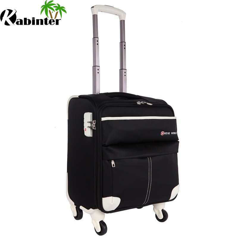 16"Laptop Trolley Luggage Soft Luggage Oxford Business Luggage