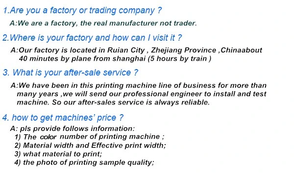 super high speed china security equipment 8 Colors non woven bag flexo Printing Machine price
