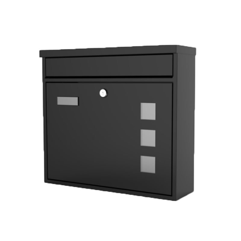 Stainless Steel Mailbox Outdoor Post Office Box Mailbox
