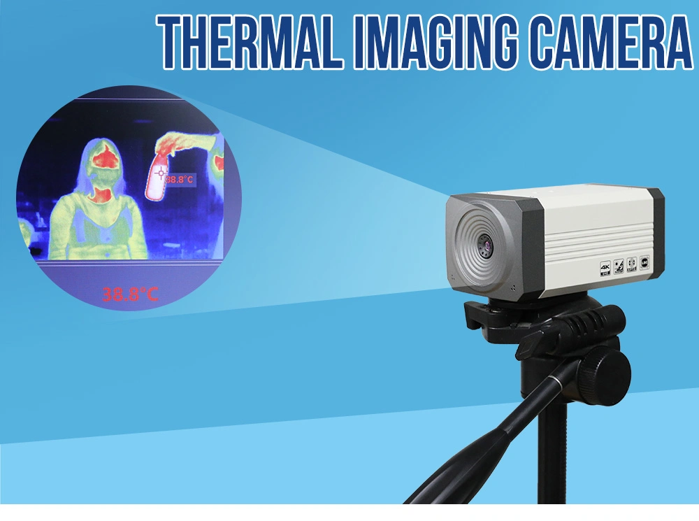 Non Contact Airport Human Body Temperature Scanner Thermal Imaging Camera