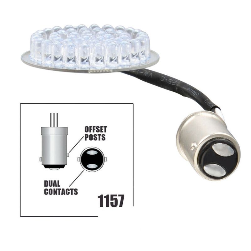 LED Turn Signal Light/ Harley Smoke Lens Modified Tail Light Turn Signal Light Indicator