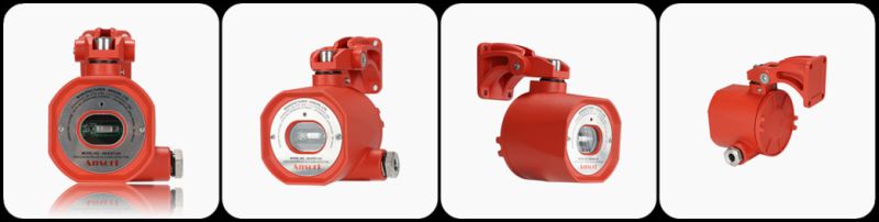 Approval High Quality Outdoor UV Flame Sensor Detector For Fire Detection