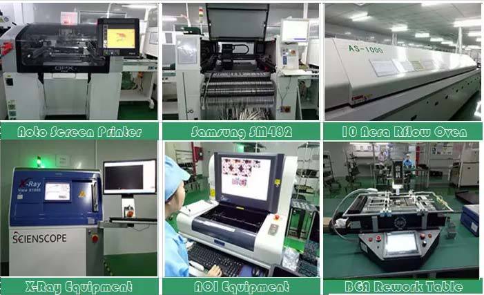 Multilayer PCB SMT DIP Electronic PCBA with BGA X-ray Inspection