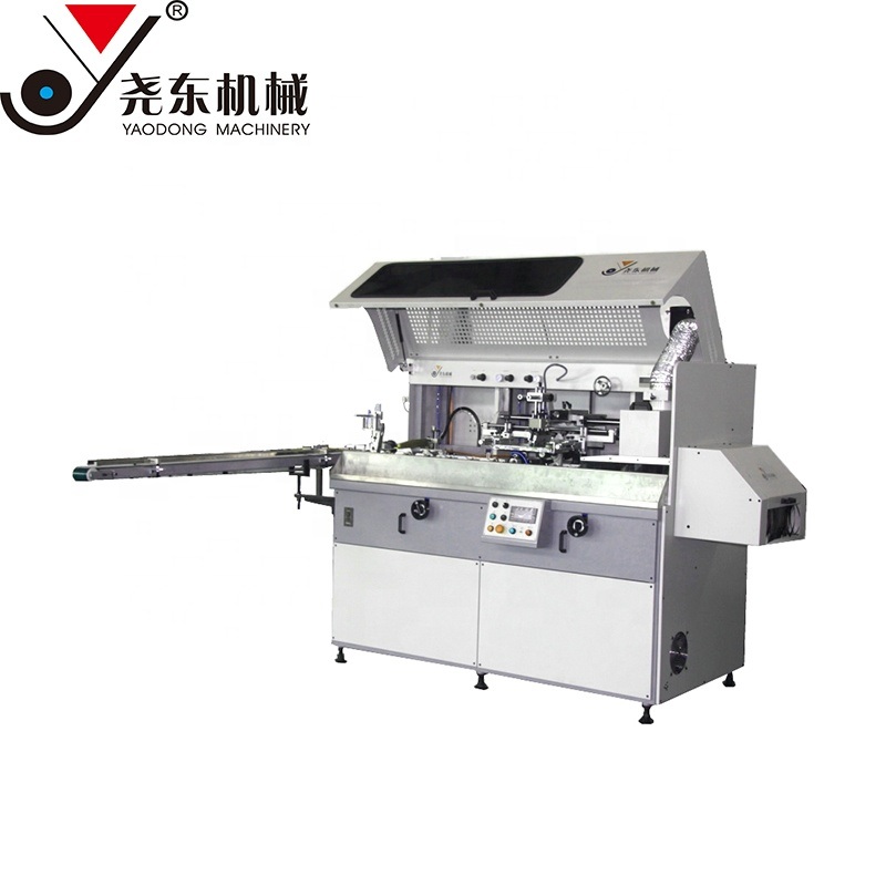 Serigraphy PE PP HDPE Bottle 1 Color High Speed Screen Silkscreen Screening Printing Machine