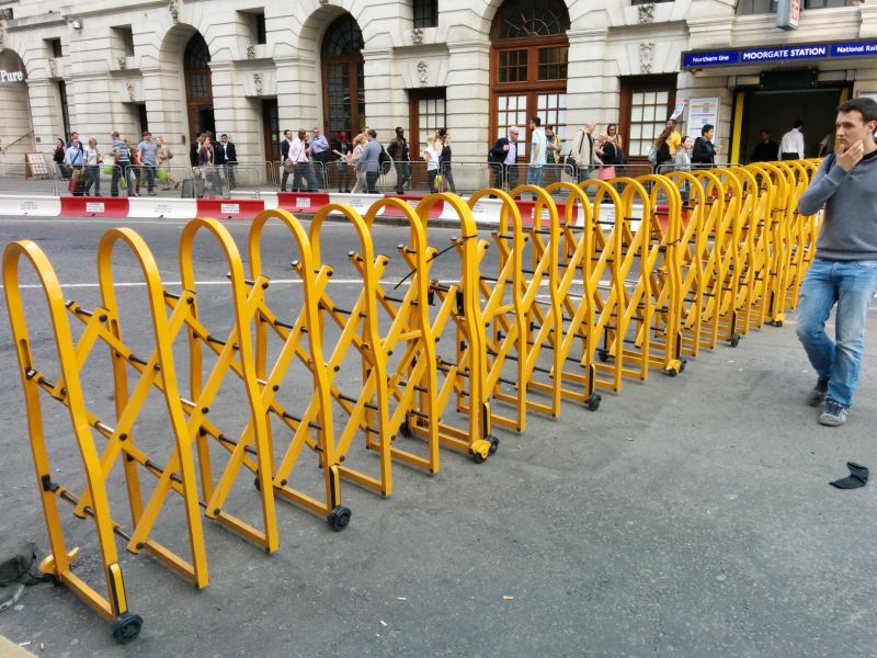 Aluminium Safety Crowd Control Barrier Gate for Tube