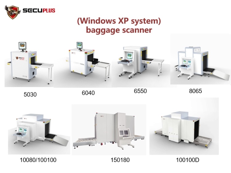 Baggage X Ray Inspection Screening System for Government Building Entrance SPX-6040B