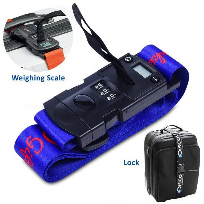 Luggage Belt with Digital Lock, Best Selling Plastic Security Luggage Strap