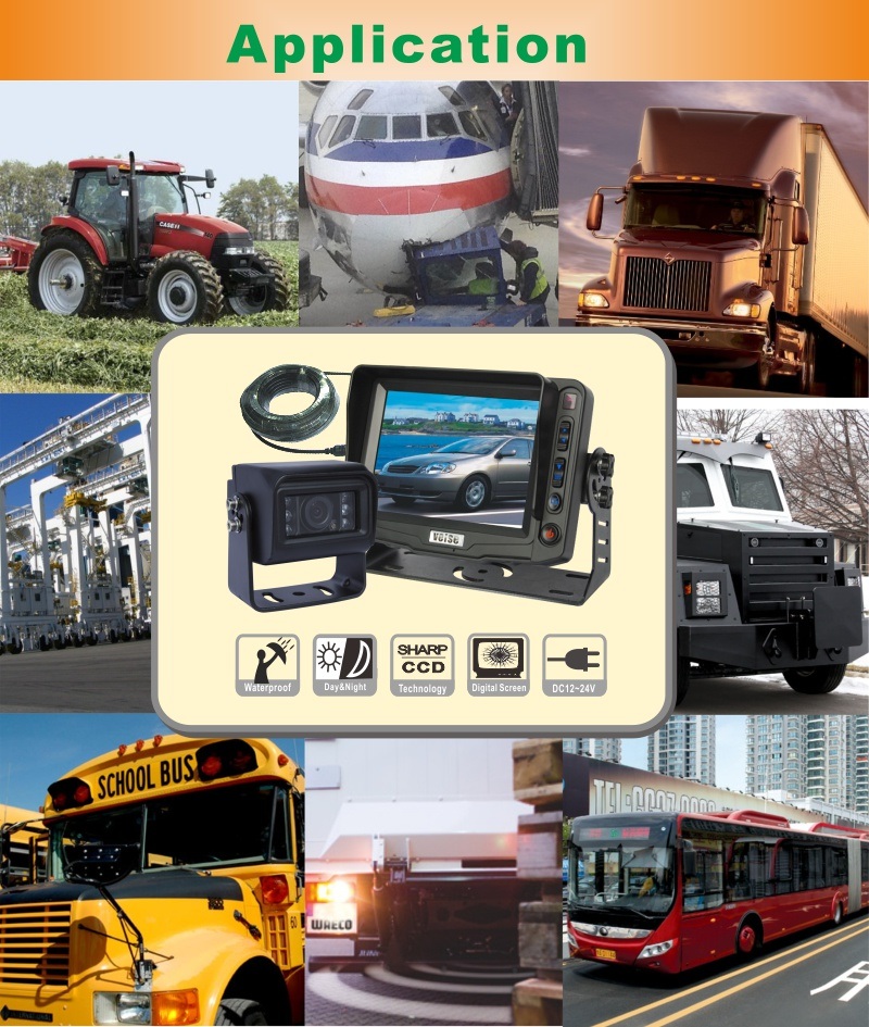 Rear View Camera Systems for Truck Bus Safety Vision