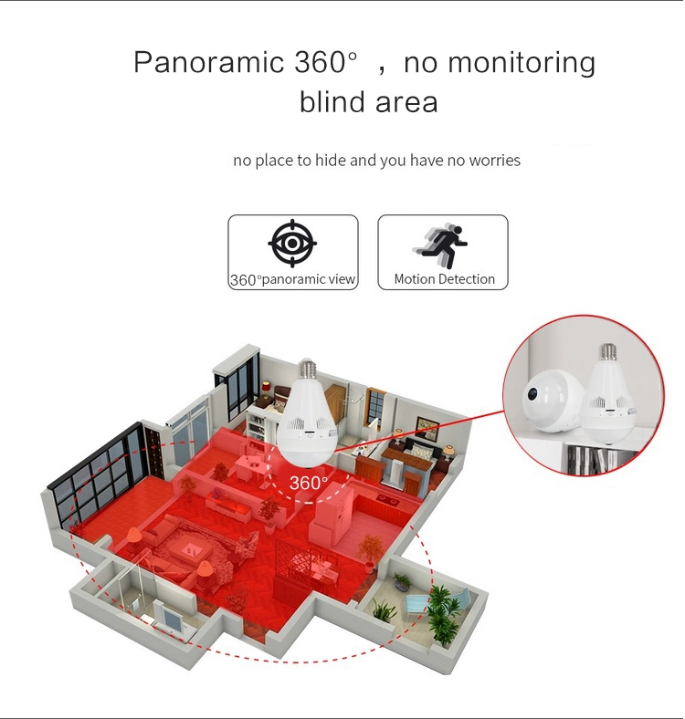 Home Security System IP WiFi IR Remote Panoramic CCTV Security Camera