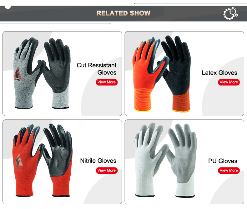 Safety Inspection Cotton Hand Glove ESD Pure Cotton White Gloves