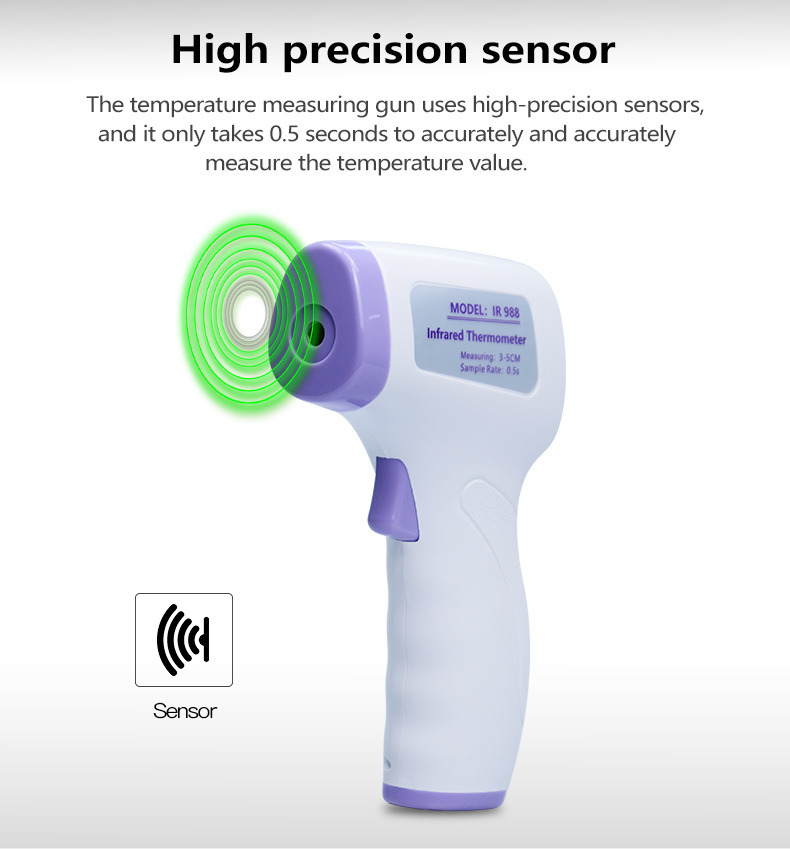 Non-Contact Infrared Thermometer Measurement Non-Contact Sensing Element Imported Sensor