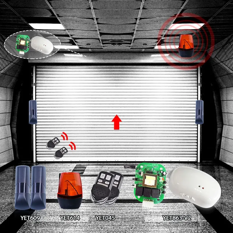Wholesale Security Products Fire Alarm Infrared Flash Yet614 LED Warning Flashlights.