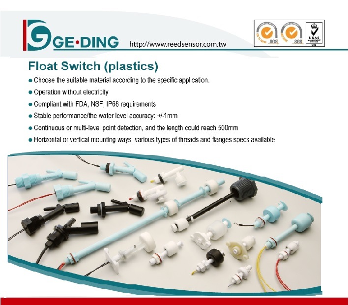Magnet Activate Float Sensor Not ESD Sensitive Liquid Level Sensing