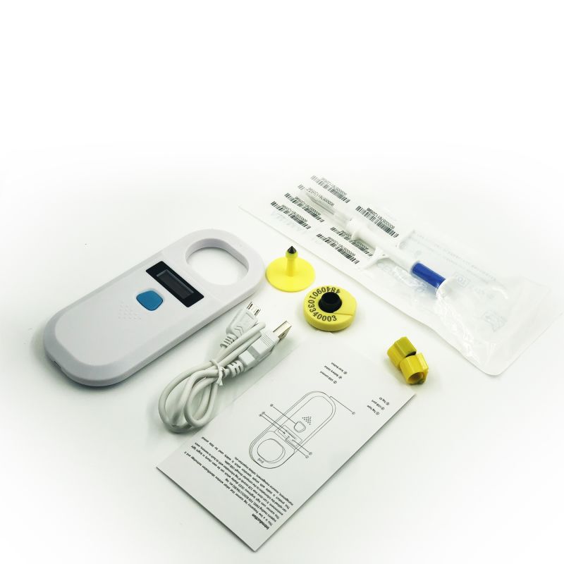 Animal Scanner Ear Tag Microchip Reader Microchip Handheld Scanner Microchip Reader Scanner