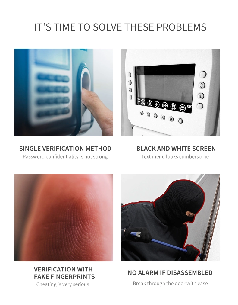 H-7f Smart Security Devices Biometric Access Control System Fingerprint Machine
