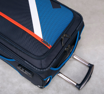 Luggage-Fashion-Luggage Bag-Suitcase-Trolley Luggage-Trolley-Travel Luggage-Trolley Bags-Shopping Trolley Bag-Lightweight-Polyester-PC-Bag-Soft Luggage-4 Wheels