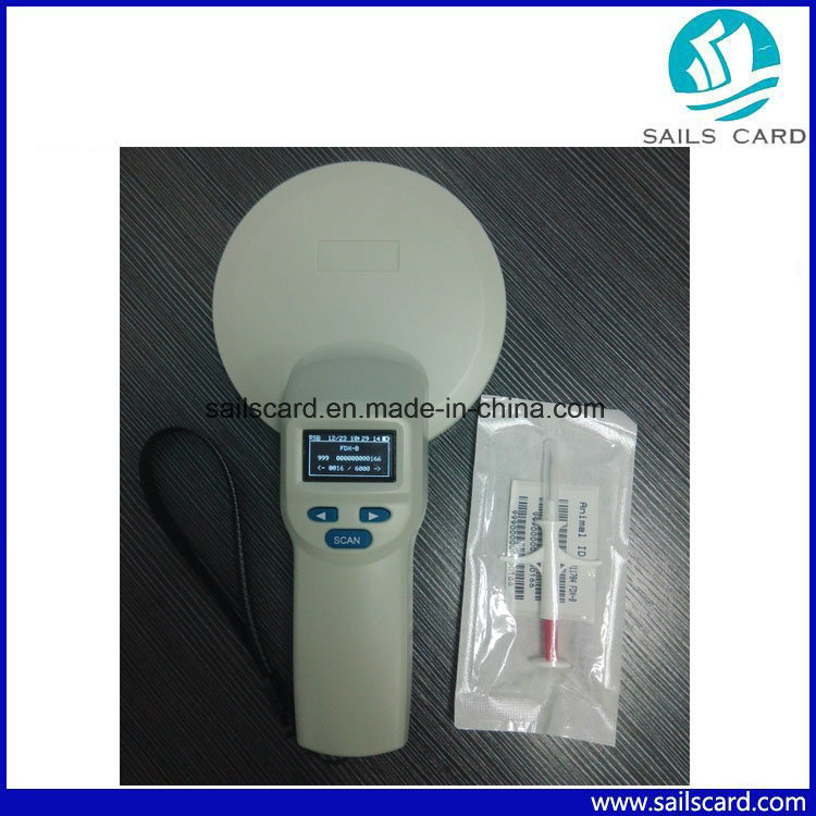 RFID Scanner for Microchip and RFID Reader for Animal RFID Ear Tag