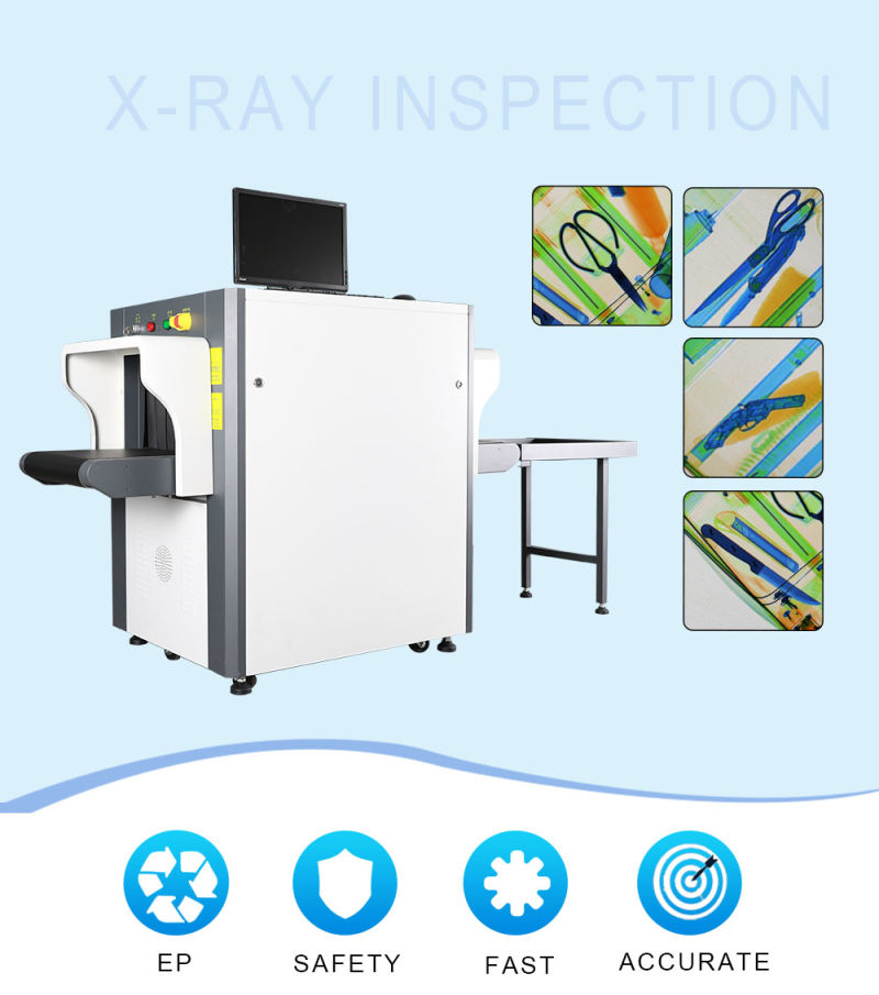 Small Size Conveyor X Auto Ray Scanner Incustoms Airport