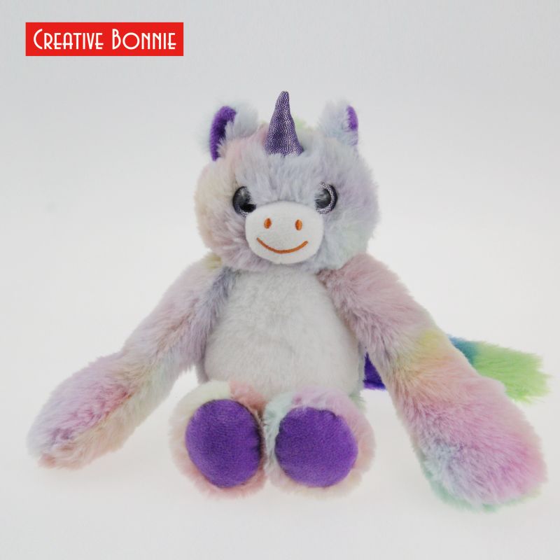 Unicorn with Long Arms and Pellets Plush Toys