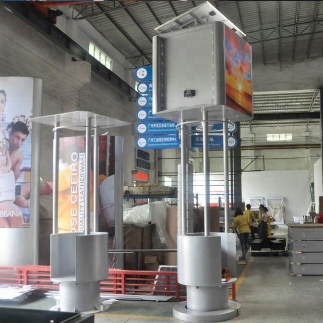 Outdoor Furniture Display Prefabricated Steel Structure Security Guard House