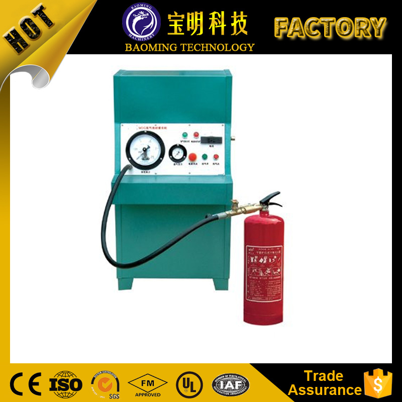 Efficiency and Security Semiautomatic Fire Extinguisher CO2 Filling Machine