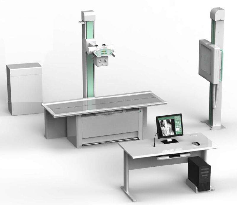 Flat Panel Digital Control X-ray High Voltage System Digital High Frequency Medical Surgical X-ray Equipment OEM