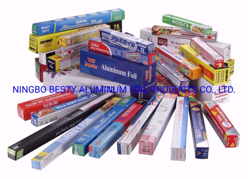 Extremely Thin Aluminum Foil Roll for Food Package Shrink Package