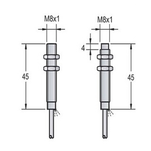 Extended Sensing Distance M8 Proximity Inductive Sensor with Best Price