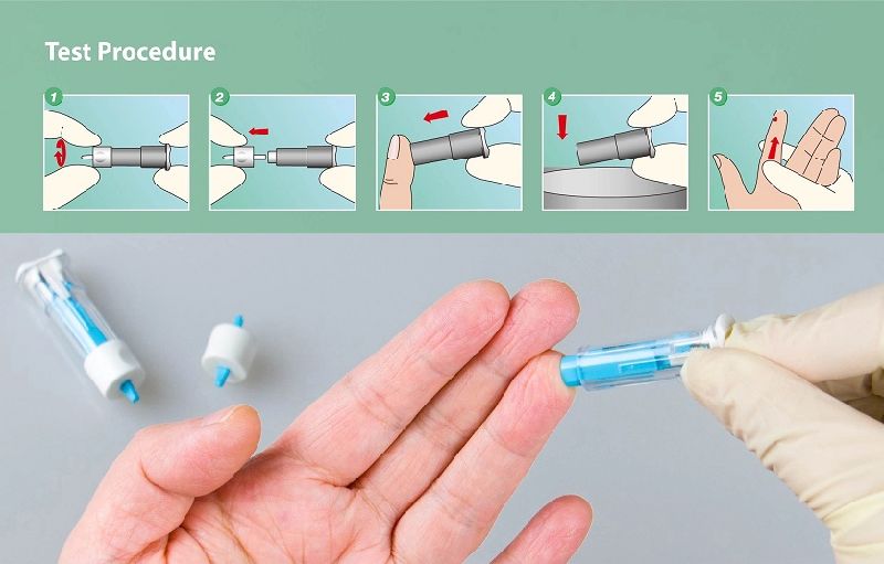 Medical Equipment Single Use Sterile Disposable Safety Automatic Blood Lancet