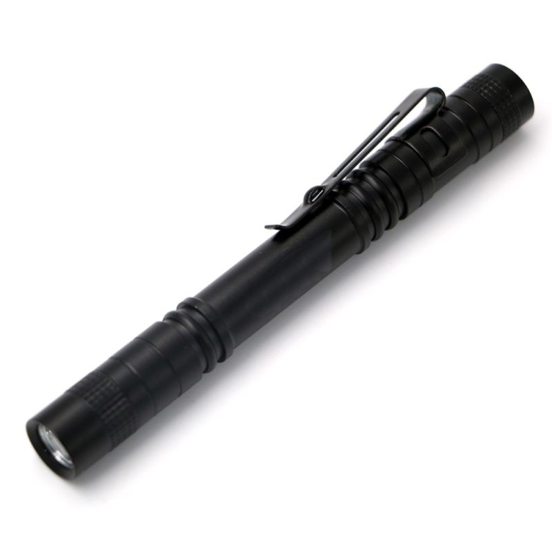 Mini Portable Flashlight XPE 600lm AAA Pocket Pen Flashlight Torch