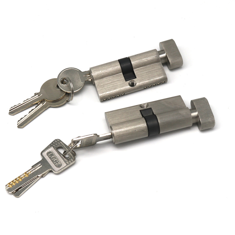 High Security Computer Key Double Turn Mortise Door Lock Cylinder