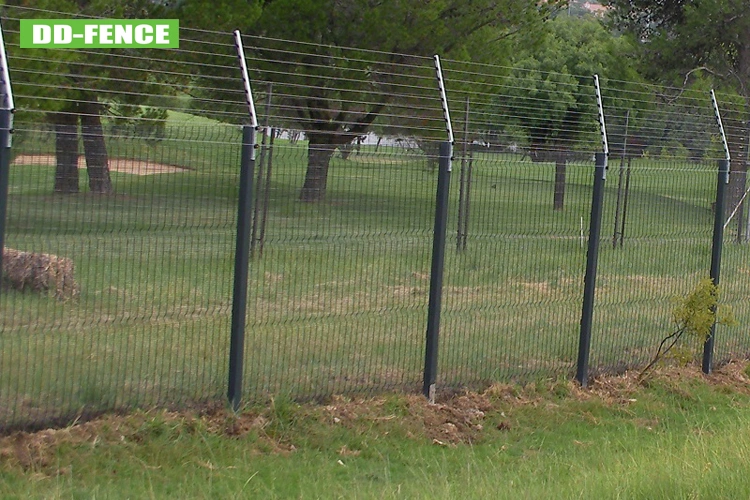 New Design HDG Galvanized 358 Security Fence System for Airport Boundary Security