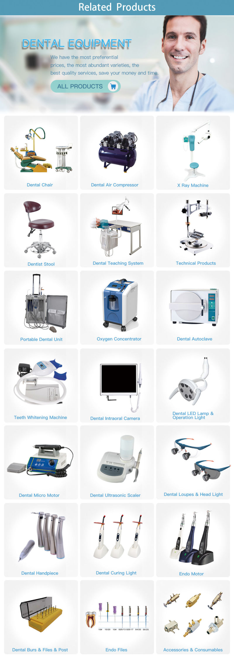 China Supply Good Price for Dental X-ray Machine Portable Dental X Ray Unit Equipment