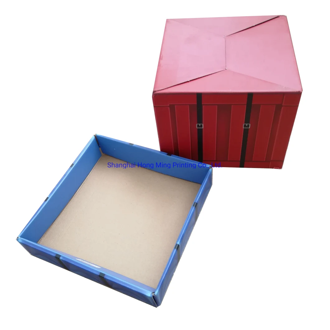 Custom Folding Corrugated Carton Snack Paper Packaging Parcel Drop Box