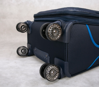 Luggage-Fashion-Luggage Bag-Suitcase-Trolley Luggage-Trolley-Travel Luggage-Trolley Bags-Shopping Trolley Bag-Lightweight-Polyester-ABS-Bag-Soft Luggage-4 Wheel