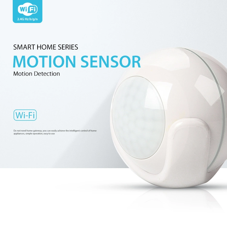 Smart Home WiFi PIR Motion Sensor Wireless Security Burglar Alarm Detection Sensor