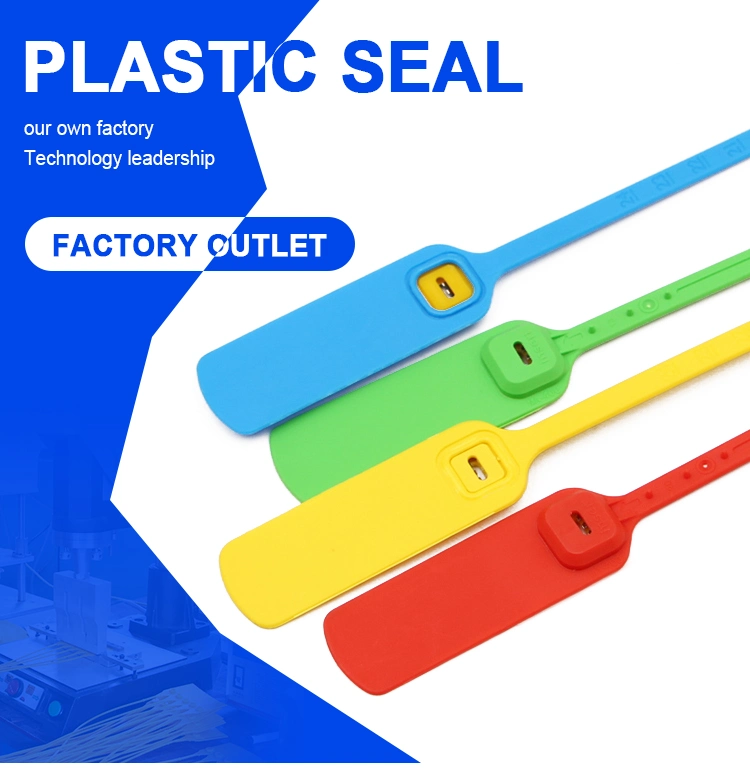 Pm-PS6201 Disposable Pull Tight Plastic Security Plastic Seal Plastic for Airport Luggage Bag