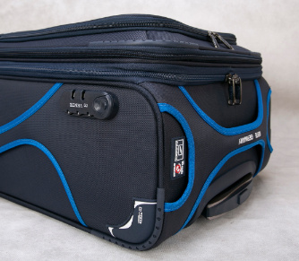 Luggage-Fashion-Luggage Bag-Suitcase-Trolley Luggage-Trolley-Travel Luggage-Trolley Bags-Shopping Trolley Bag-Lightweight-Polyester-ABS-Bag-Soft Luggage-4 Wheel