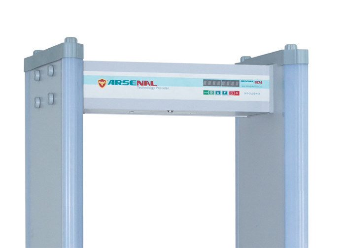 18 Zones High Level High-Speed Detection Door Frame Metal Detector for Airport