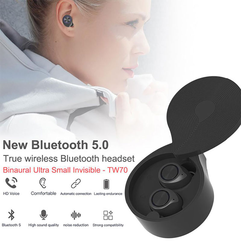 Comfortable in Stock Tws Earbuds Bluetooth True Wireless Headphones