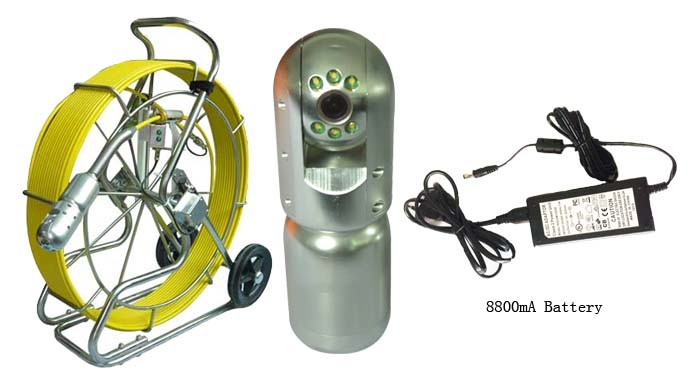Multi-Function 360 Degree Rotation Waterproof Pipe Plumbing Inspection Camera Drain Pipe Inspection Sewer Camera