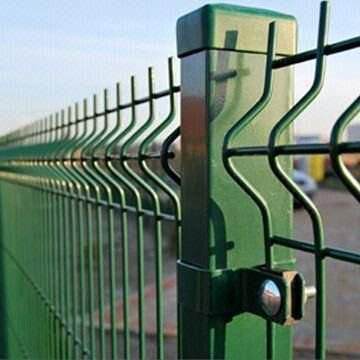 High Security Curved Welded Wire Mesh Airport Fencing/Airport Security Fence