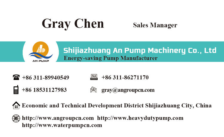 Factory High Quality Single Stage Single Suction Water Pumps