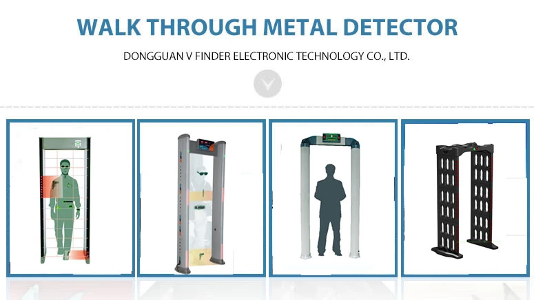 Door Frame Walk Through Metal Detector for Security Inspection