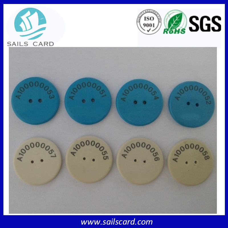 40mm ABS RFID Patrol Tag for Security Management