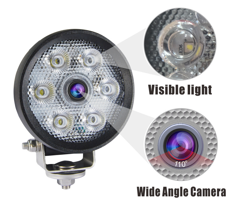 Ahd Work Lamp Camera Monitor System