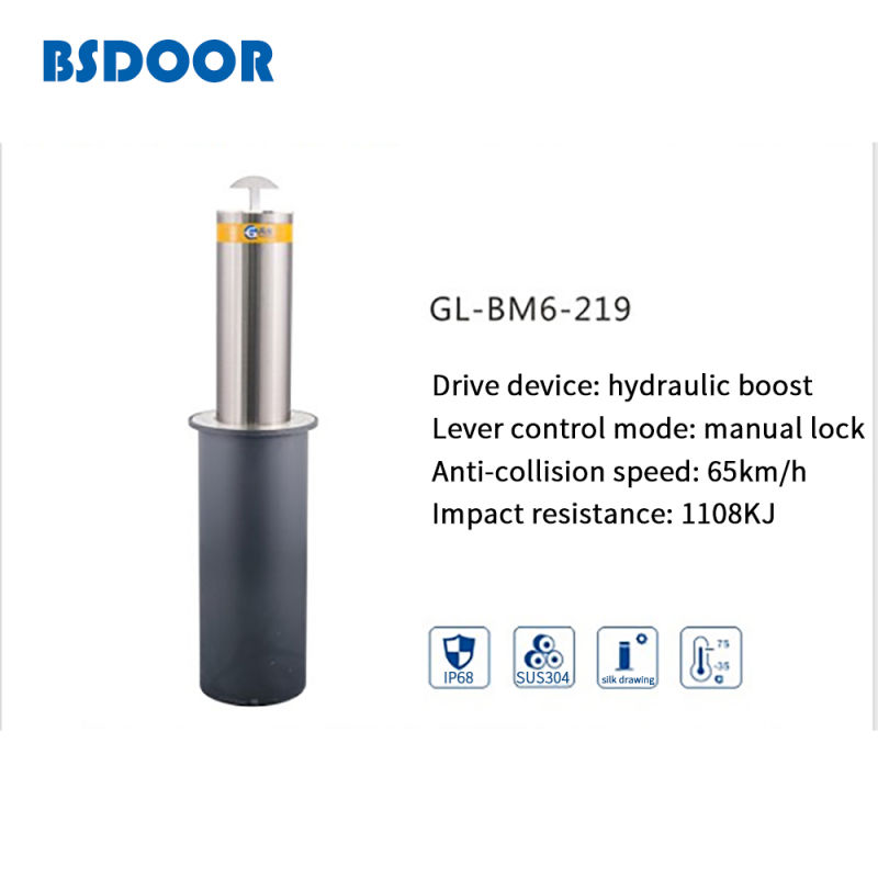 Vehicle Access Control Road Safety Automatic Traffic Telescopic Bollards