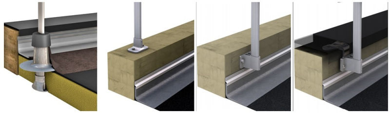 Freestanding Guardrail Guard Lock Railing System Aluminum Guardrail