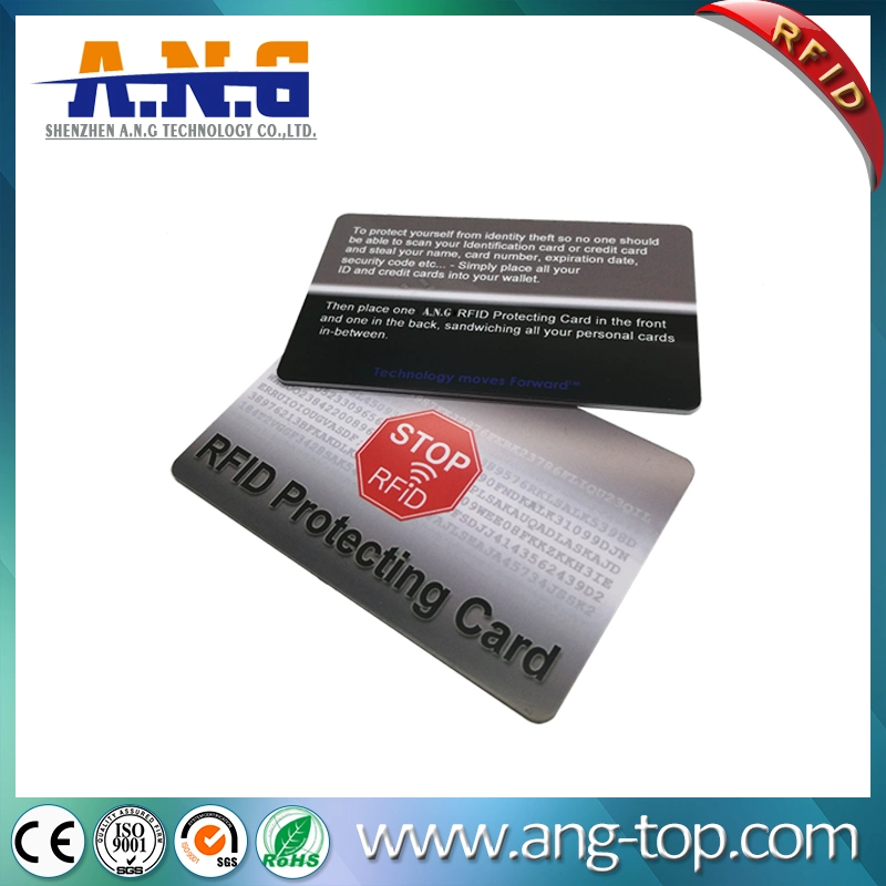 High Security Professional Anti Scan RFID Chip Card Wallet Protector